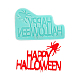 DIY Word Happy Halloween Food Grade Silicone Molds(DIY-G057-A14)-1