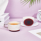 2Pcs PVC Coaster(AJEW-LP0006-75B)-1