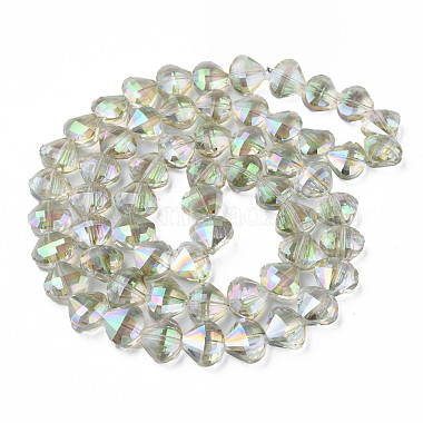 Electroplate Transparent Glass Beads Strands(EGLA-N002-36-C05)-2