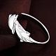 Simple Fashion Style Brass Dolphin Lover Cuff Rings(RJEW-EE0002-003P-B)-5