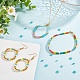 300Pcs 3 Style 2-Hole Baking Painted Glass Seed Beads(SEED-CN0001-06)-5