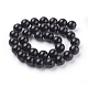 Natural Obsidian Beads Strands(X-G-G099-12mm-24)-2