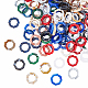 PandaHall Elite 300g 10 Colors Acrylic Linking Rings(OACR-PH0001-51)-1