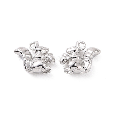 Real Platinum Plated Other Animal Brass Charms