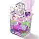 Perfume Bottle Acrylic Pendant Keychain Decoration(KEYC-D018-08)-4