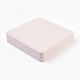 Square Plastic Covered with Velvet Necklace Boxes(NDIS-K001-06)-3