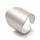 304 Stainless Steel Open Cuff Ring(RJEW-Z015-04P)-1