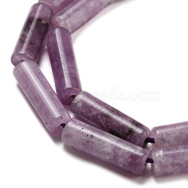 Natural Lilac Jade Beads Strands(G-G006-A01-01)-4