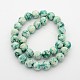 Chapelets de perles de jade blanc océan blanc naturel(X-G-F188-8mm-01)-2