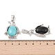 Synthetic Mixed Gemstone Pendants(G-A224-02P-11)-3