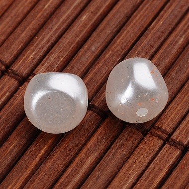 Nuggets Imitation Pearl Acrylic Beads (OACR-L004-3387)-2