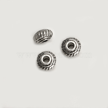 5mm Rondelle Alloy Beads