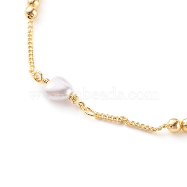Brass Curb Chain Anklets(AJEW-AN00418)-2