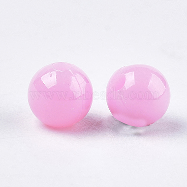 Perles plastiques opaques(X-KY-T005-6mm-602)-2
