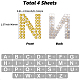 4 Sheets Rhinestone Stickers(DIY-SP0003-92B)-2