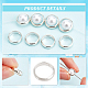 8Pcs Sterling Silver Bead Frame(STER-BC0001-82)-4