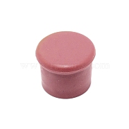 Silicone Bottle Cover, Column, Pale Violet Red, 35x27mm, Inner Diameter: 26.5mm(AJEW-WH0230-44C)