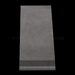 Rectangle OPP Cellophane Bags, Clear, 24x8cm, Unilateral Thickness: 0.035mm, Inner Measure: 20.5x8cm(OPC-R012-86)