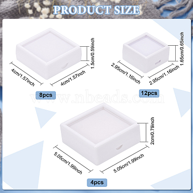 24Pcs Acrylic and Plastic Jewelry Box(OBOX-BC0001-10)-2