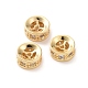 Brass Micro Pave Cubic Zirconia Spacer Beads(KK-A181-VF429-2)-2
