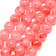 Chapelets de perles en verre craquelé peint(DGLA-Q023-6mm-YS65)-1