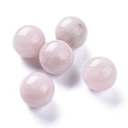 Natural Rose Quartz Beads, No Hole/Undrilled, Gemstone Sphere, Round, 35~35.5mm(G-K416-02)