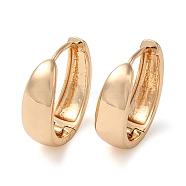 Plain Brass Hoop Earrings, Ring, Light Gold, 20x19x6.5mm(EJEW-M238-42KCG)