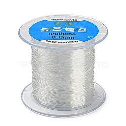 Korean Elastic Crystal Thread, Clear, 0.6mm, about 174.97 yards(160m)/roll(EW-N004-0.6mm-01)