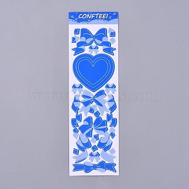 RoyalBlue Rectangle Paper Stickers