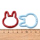 Spray Printed Alloy Spring Gate Rings(PALLOY-P320-01M)-3