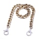 Personalized CCB Plastic Curb Chain Necklaces(NJEW-JN02881-02)-1