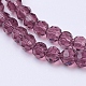Faceted(32 Facets) Round Glass Beads Strands(X-EGLA-J042-4mm-06)-1