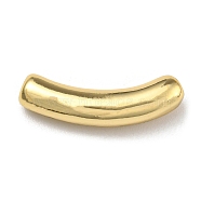 Brass Tube Beads, Curved Tube, Golden, 18x4mm, Hole: 1.4mm(KK-D039-01B-G)