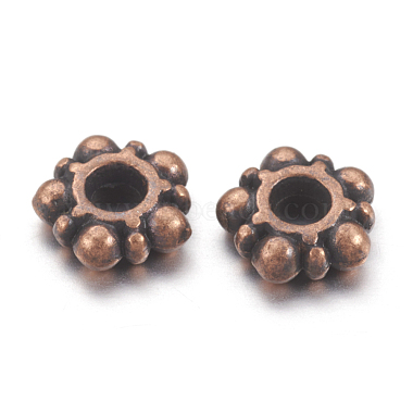 Tibetan Style Daisy Spacer Beads(X-RAA116-NF)-2