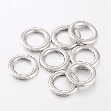 Antique Silver Donut Alloy Links