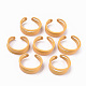 Spray Painted Alloy Cuff Rings(RJEW-T011-18-RS)-1