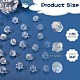 360 pièces 3 brins de perles de verre électrolytiques de style(EGLA-SZ0001-25A)-7