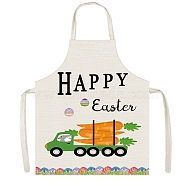 Easter Theme Polyester Sleeveless Apron, with Double Shoulder Belt, Orange, 560x450mm(PW-WG75993-18)