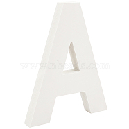 Gorgecraft Wooden Letter Ornaments, for DIY Craft, Home Decor, Letter.A, A: 150x119x15mm(WOOD-GF0001-15-01)