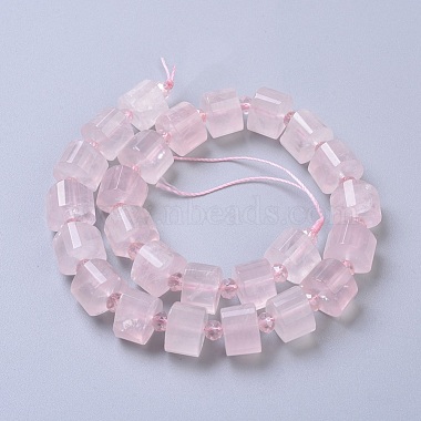 Natural Rose Quartz Beads Strands(G-G801-02)-2
