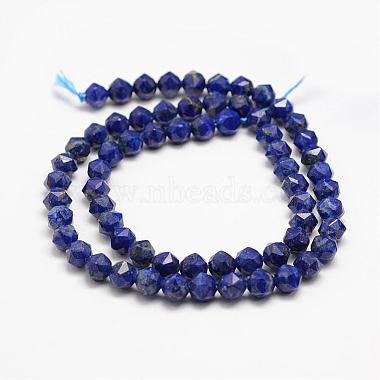 Natural Lapis Lazuli Beads Strands(G-G682-41-6mm)-2
