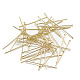 Brass Flat Head Pins(KK-T032-092G)-2