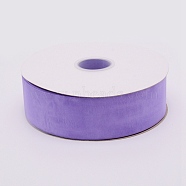 Organza Ribbon, for Crafts Gift Wrapping, Medium Slate Blue, 2"(50mm), about 200yards/roll(182.88m/roll)(OCOR-WH0060-08B-04)