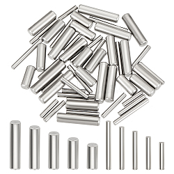 100Pcs 10 Style 304 Stainless Steel Steel Dowel Pin, Shelf Pegs for Metal Devices Furniture Installation, Column, Stainless Steel Color, 10~18x2~4mm, 10pcs/style(STAS-GA0001-49)