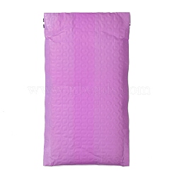 Matte Film Package Bags, Bubble Mailer, Padded Envelopes, Rectangle, Violet, 22.2x12.4x0.2cm(OPC-P002-01C-04)