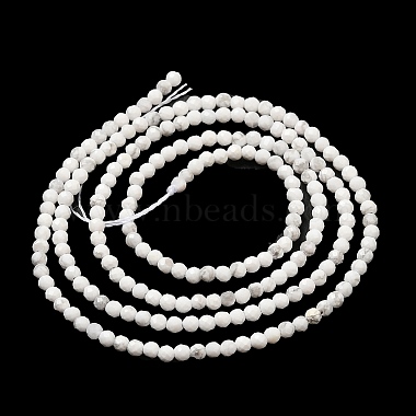 howlite naturelles brins de perles(G-E608-A01-A)-3