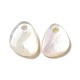 Natural White Shell Teardrop Charms(SSHEL-M022-02)-1