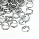 Jewelry Findings Original Color Stainless Steel Jump Rings(X-STAS-E011-4x0.7mm)-1