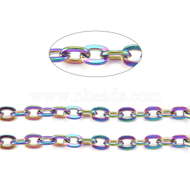 Ion Plating(IP) 304 Stainless Steel Cable Chains(CHS-D028-05M-A)-4