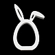 Easter Wood Rabbit Figurines(DJEW-A012-01B)-1